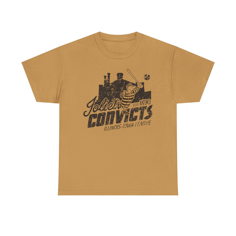 Load image into Gallery viewer, Joliet Convicts Est 1890 Illinois Baseball T-shirt