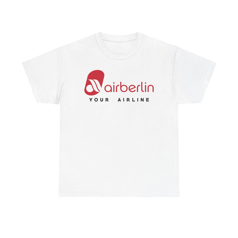 Load image into Gallery viewer, Air Berlin Your Airline Vintage Logo German Aviation Memorabilia T-shirt