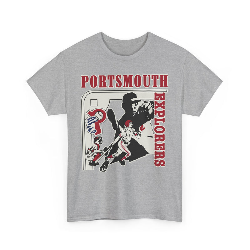 Load image into Gallery viewer, Portsmouth Explorers Ohio 1993-1995 Baseball T-shirt