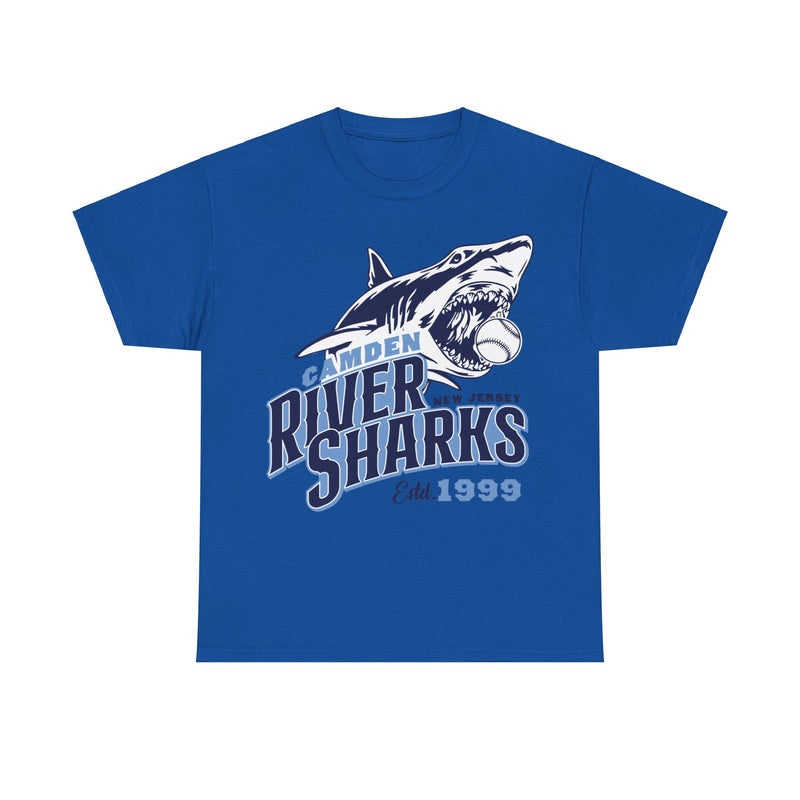 Load image into Gallery viewer, Camden Riversharks Est 1999 New Jersey Baseball Team T-shirt