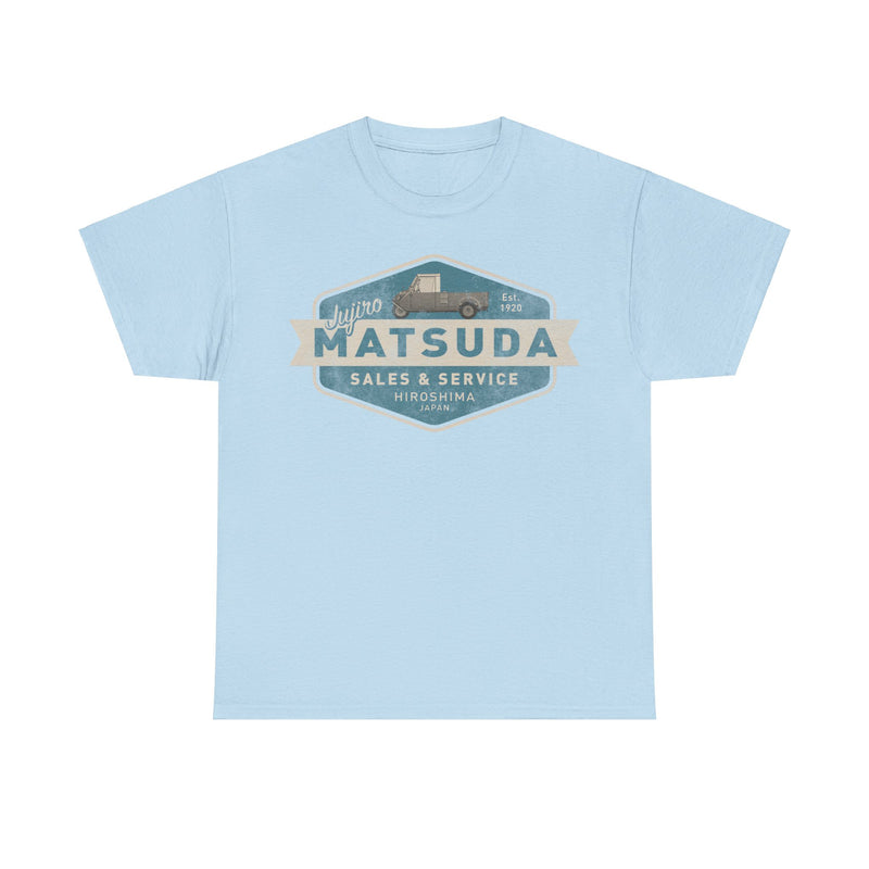Load image into Gallery viewer, Jujiro Matsuda Est 1920 Mazda Hiroshima Japan Car T-shirt