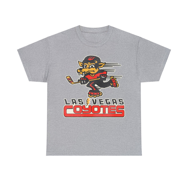 Load image into Gallery viewer, Las Vegas Coyotes Logo Nostalgic Roller Hockey T-shirt