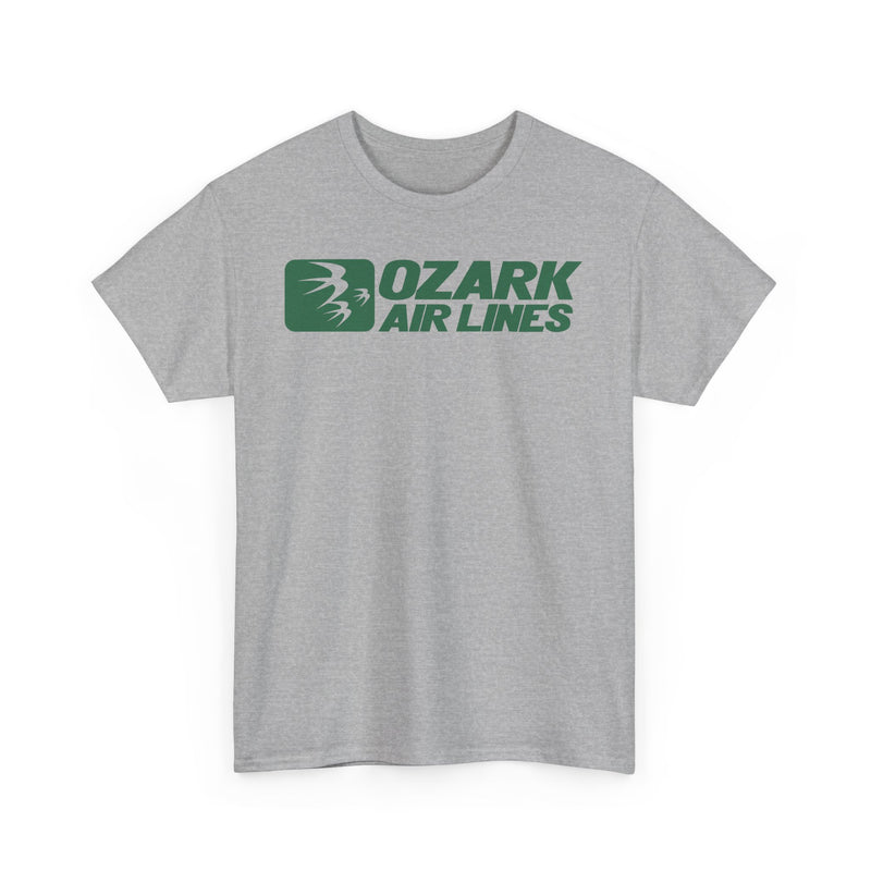 Load image into Gallery viewer, Ozark Airlines Green Logo Regional Aviation Collectible Nostalgia T-shirt