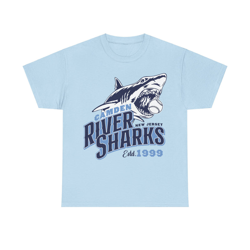 Load image into Gallery viewer, Camden Riversharks Est 1999 New Jersey Baseball Team T-shirt