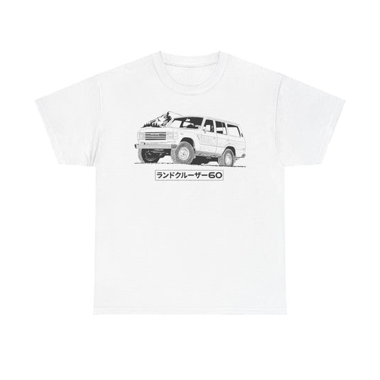 Toyota Land Cruiser 60 Series Japanese Car T-shirt