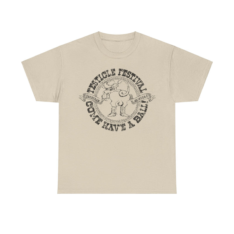 Load image into Gallery viewer, Sheridan Montana Testicle Festival 1982 Nostalgic T-shirt