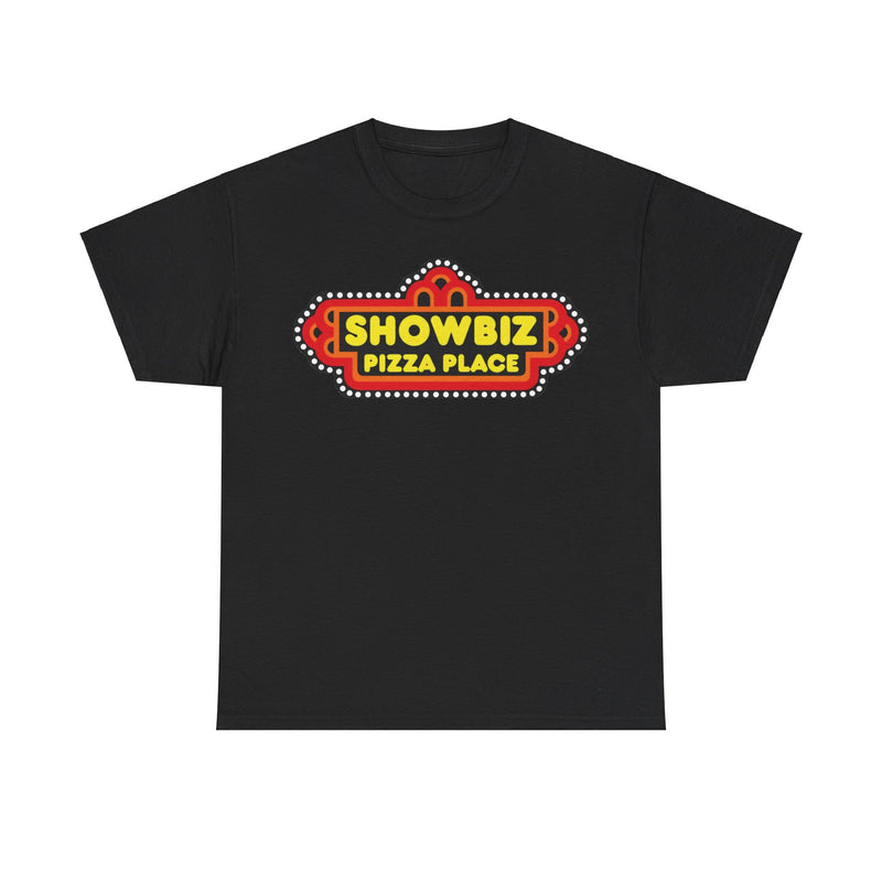 Load image into Gallery viewer, Showbiz Pizza Place Logo Restaurant T-shirt