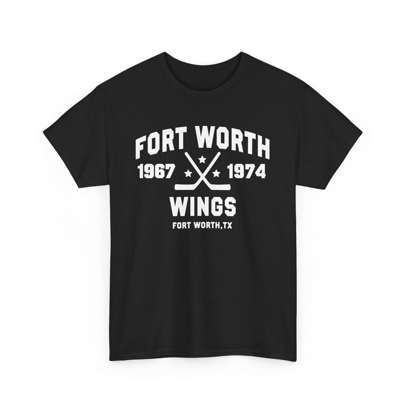Load image into Gallery viewer, Fort Worth Wings Texas Central Hockey League 1967-1974 T-shirt