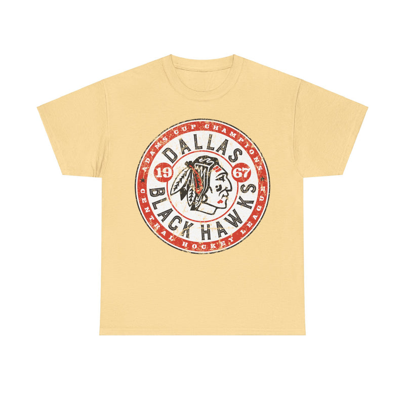 Load image into Gallery viewer, Dallas Black Hawks 1967 Hockey Team Nostalgic Retro T-shirt
