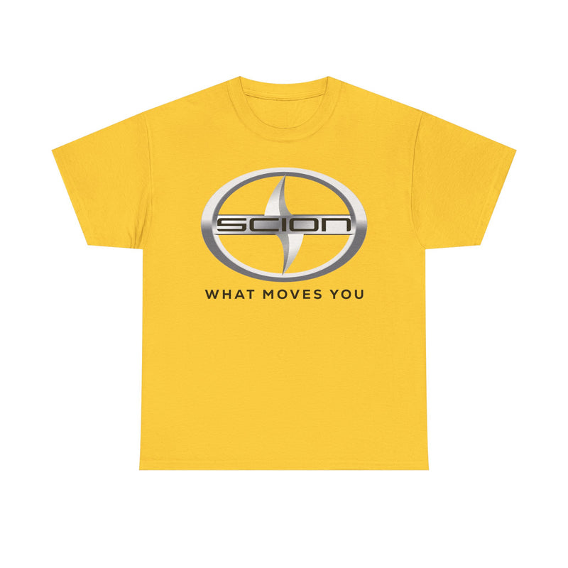Load image into Gallery viewer, Scion What Moves You Toyota Division Logo Classic Automotive T-shirt