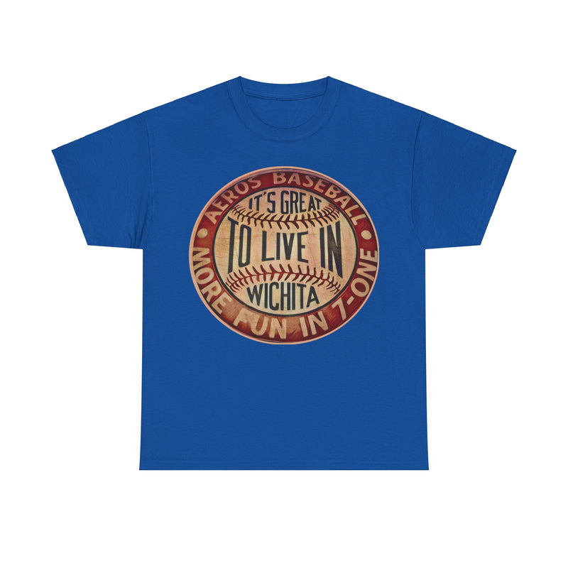 Load image into Gallery viewer, Wichita Aeros Kansas Baseball Team T-shirt