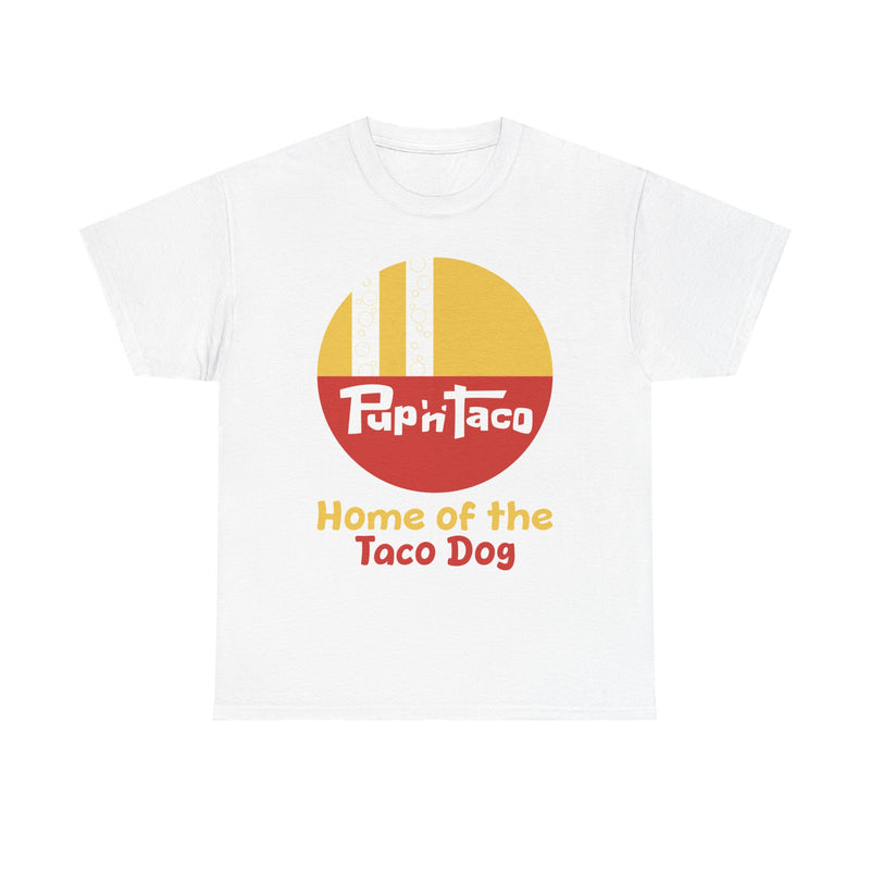 Load image into Gallery viewer, Pup 'n' Taco Home of Taco Dog Vintage Logo Restaurant T-Shirt