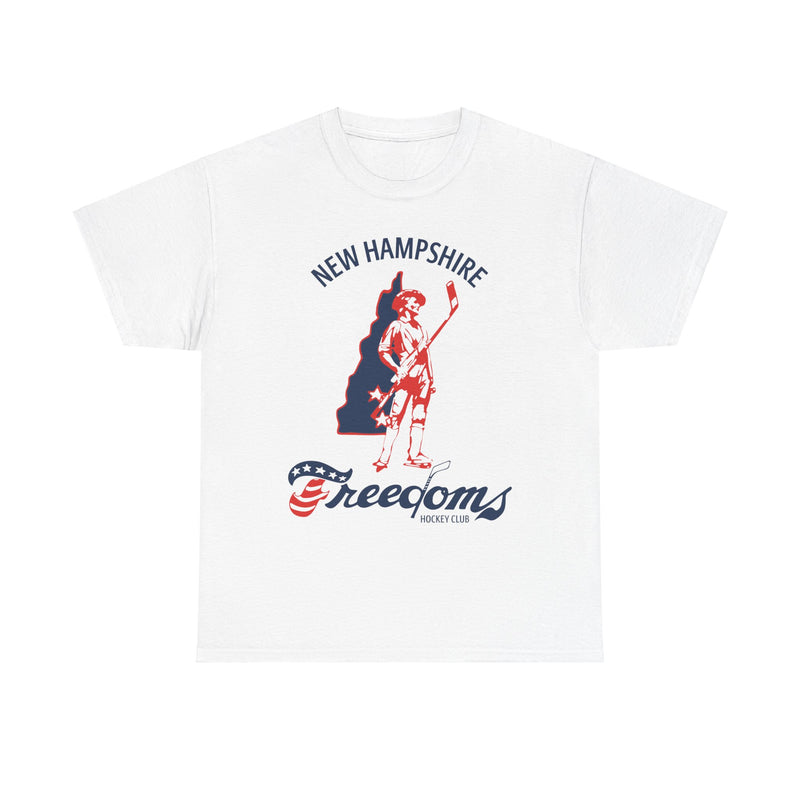 Load image into Gallery viewer, New Hampshire Freedoms Northeastern Hockey League 1978 T-shirt