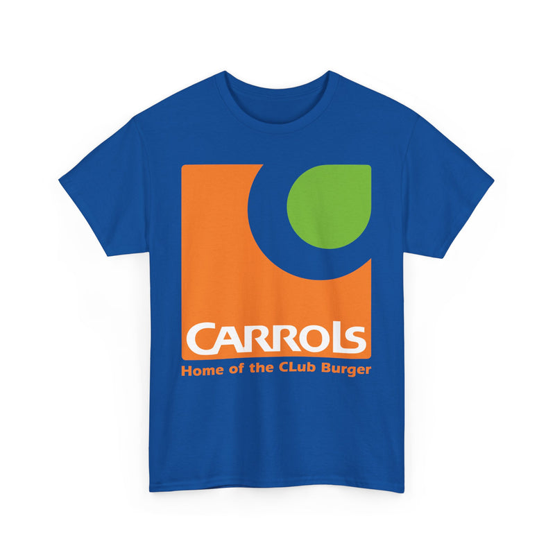 Load image into Gallery viewer, Carrols Home of Club Burger Vintage Classic Chain Restaurant Logo T-Shirt