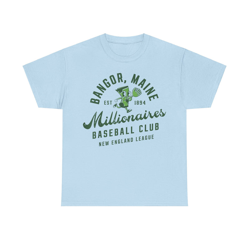 Load image into Gallery viewer, Bangor Millionaires Maine Nostalgic Retro Baseball T-shirt