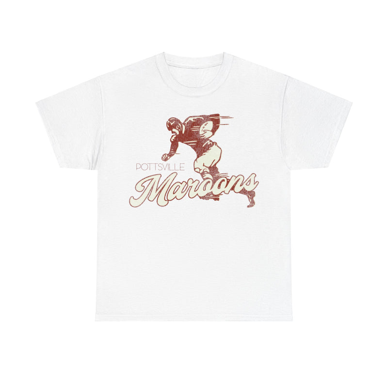 Load image into Gallery viewer, Pottsville Maroons Retro Nostalgic Football T-shirt