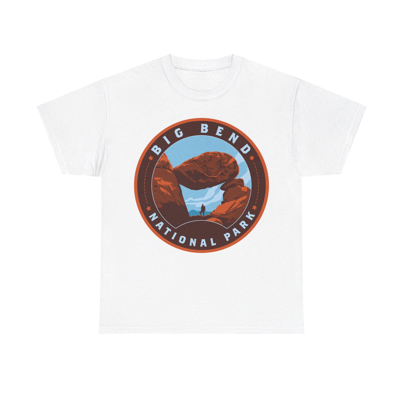 Load image into Gallery viewer, Big Bend National Park Texas Round Logo T-shirt