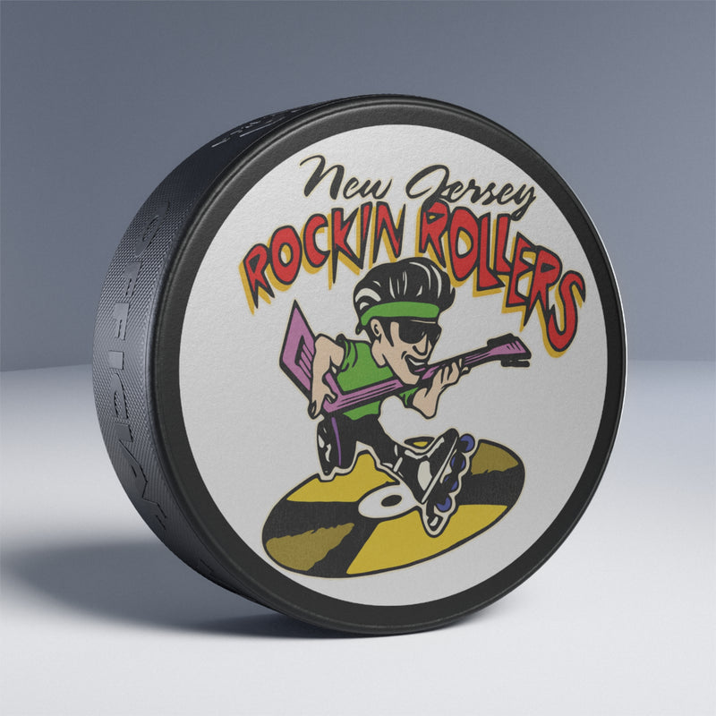 Load image into Gallery viewer, New Jersey Rockin Rollers 1994 Hockey Puck