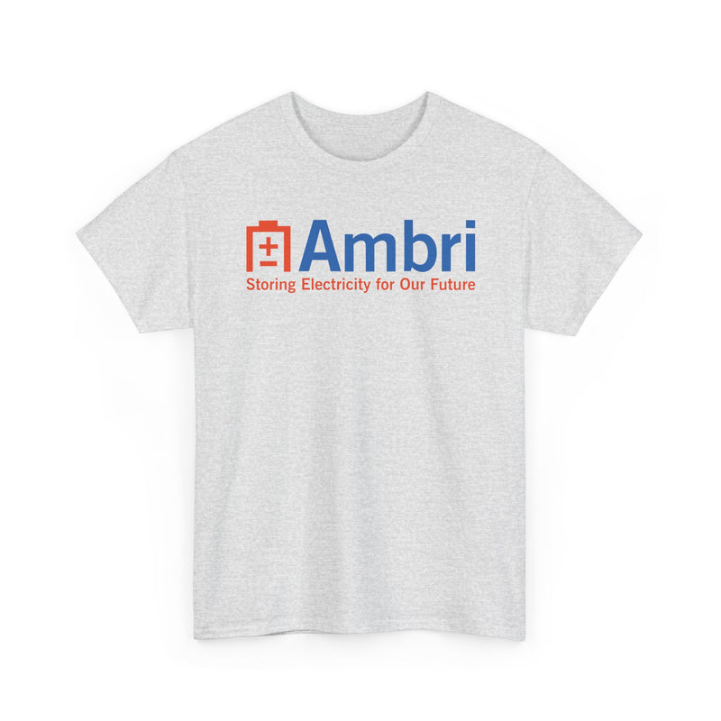 Load image into Gallery viewer, Ambri T-Shirt Defunct Energy Storage Company Storing Electricity Future Tee
