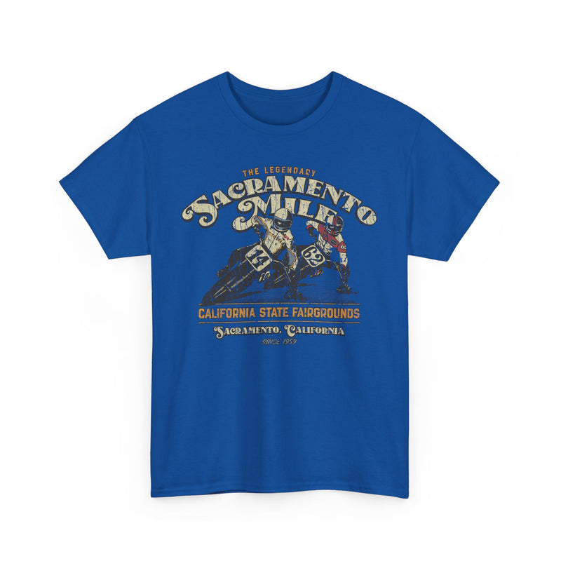 Load image into Gallery viewer, The Legendary Sacramento Mile 1959 California Motorcycle Racing T-shirt