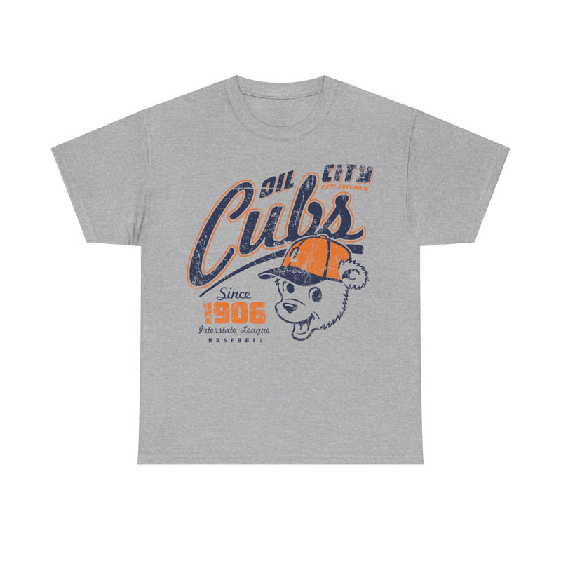 Load image into Gallery viewer, Oil City Cubs Est 1906 Pennsylvania Baseball T-shirt