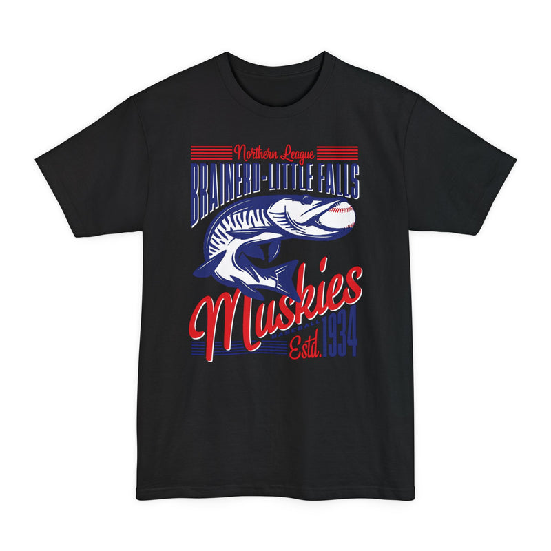 Load image into Gallery viewer, Brainerd Little Falls Muskies Minnesota Baseball BIG and TALL T-shirt