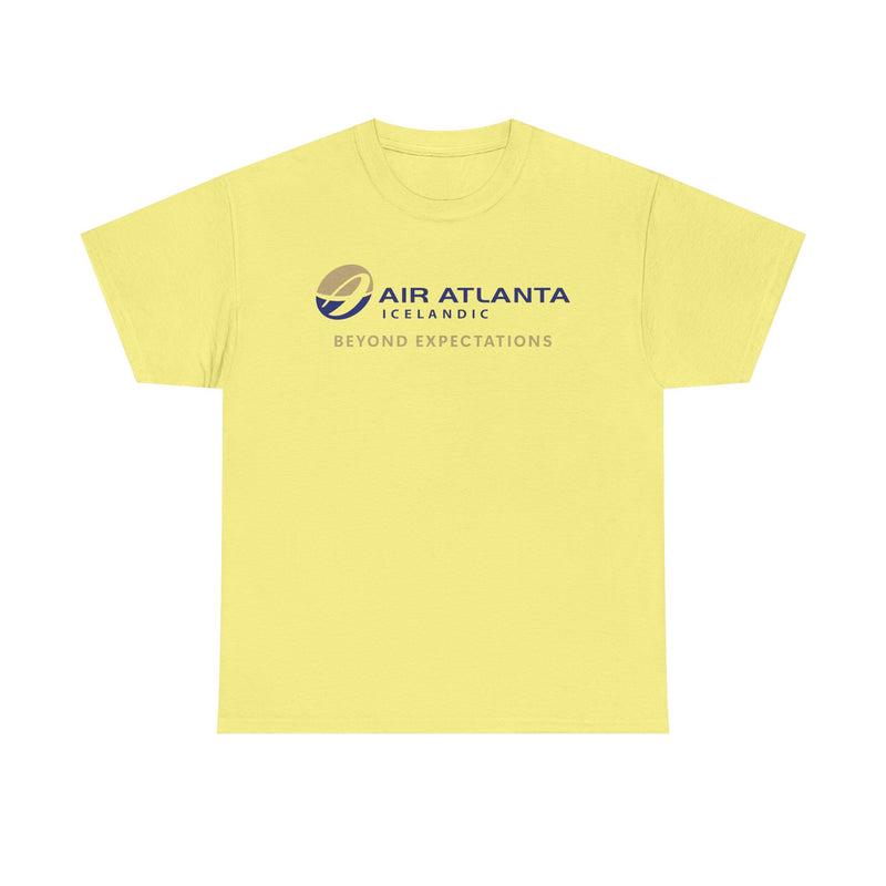 Load image into Gallery viewer, Air Atlanta Icelandic Beyond Expectations Vintage Airline Logo Aviation T-shirt