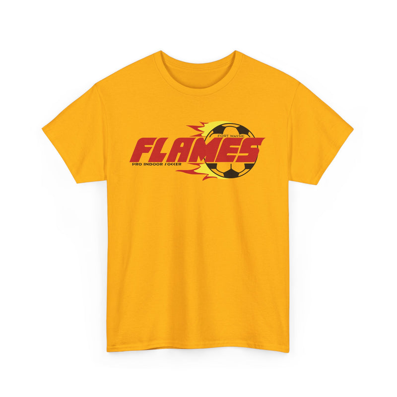 Load image into Gallery viewer, Fort Wayne Flames Indiana American Indoor Soccer Association 1986-1989 T-shirt