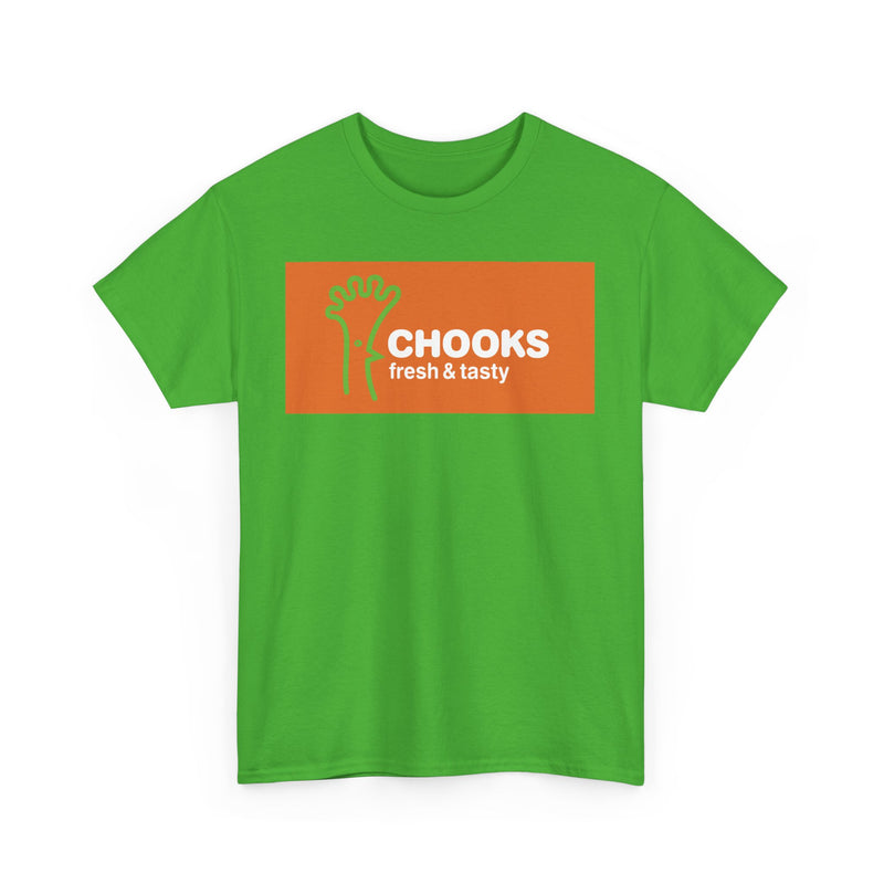 Load image into Gallery viewer, Chooks Fresh & Tasty Vintage Food Chain Restaurant Logo T-Shirt