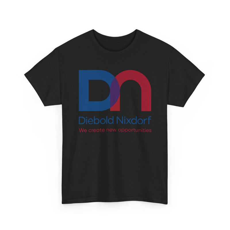 Load image into Gallery viewer, Diebold Nixdorf T-Shirt - Bankrupt ATM Company Logo Tee - Financial Tech