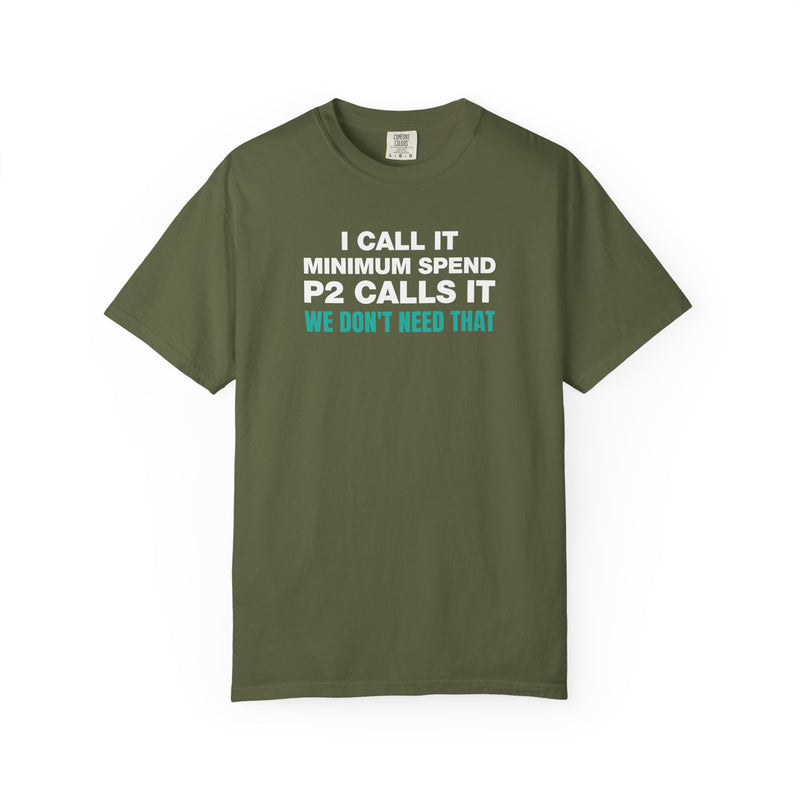 Load image into Gallery viewer, We Don't Need That Funny Credit Card Points Miles Travel Teal T-shirt