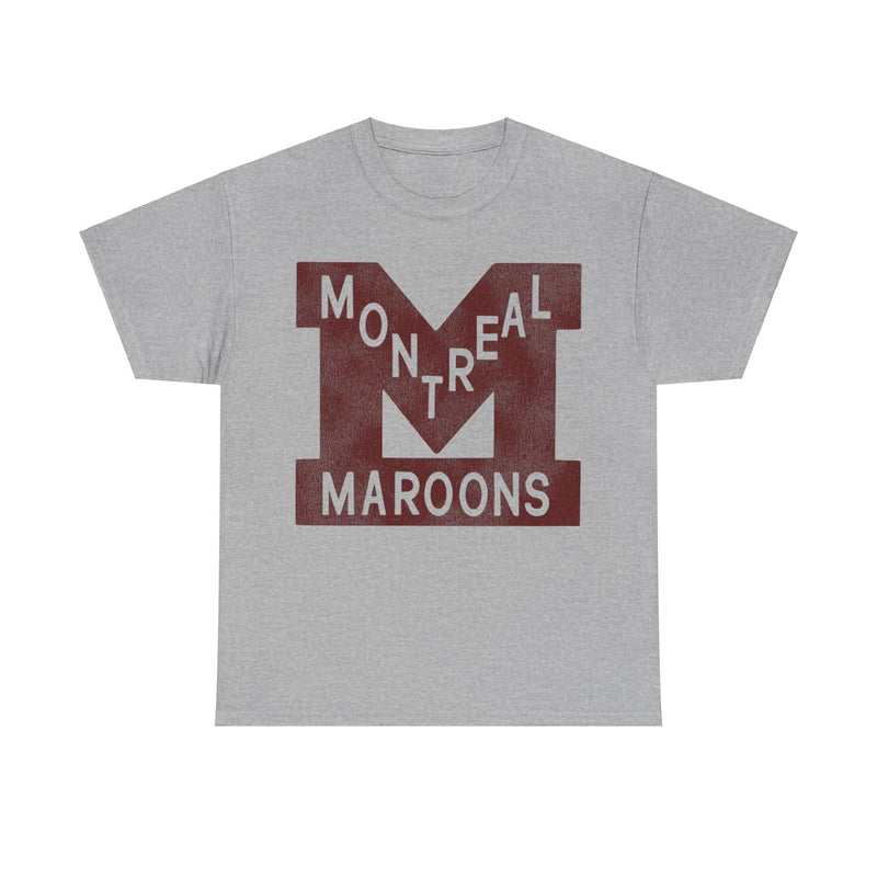 Load image into Gallery viewer, Montreal Maroons Logo Hockey Team T-shirt