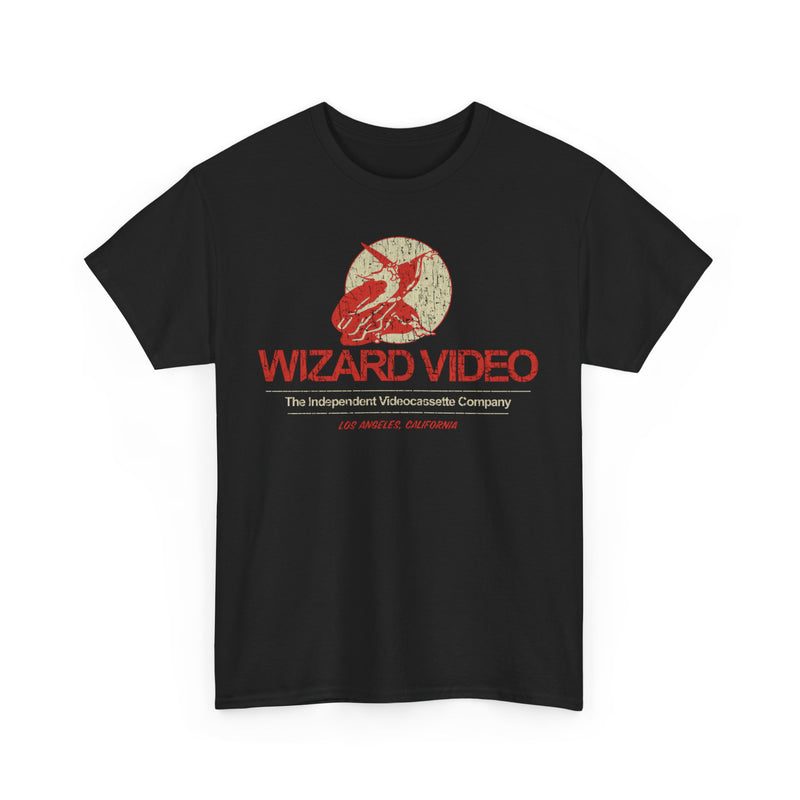 Load image into Gallery viewer, Wizard Video 1981 Los Angeles California Video Company T-shirt