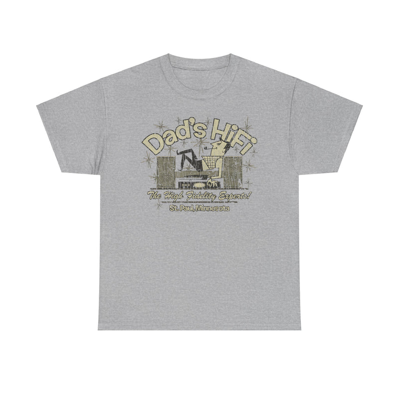 Load image into Gallery viewer, Dads HiFi Minnesota Retail Electronics Store T-shirt
