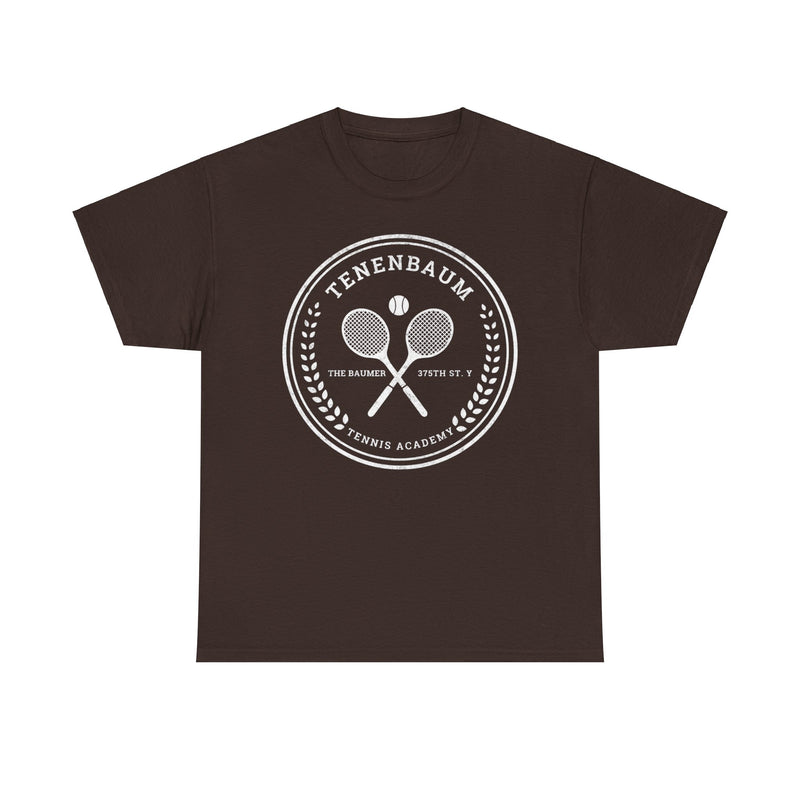 Load image into Gallery viewer, Tenenbaum Tennis Academy - The Tenenbaums Comedy Movie 2001 Racket Logo T-shirt