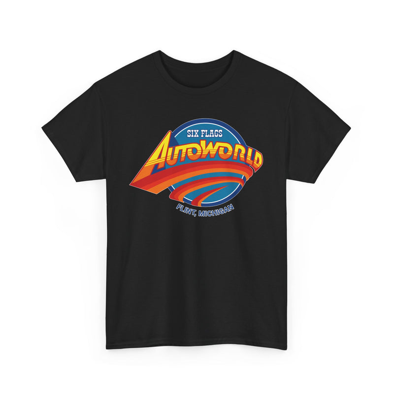 Load image into Gallery viewer, AutoWorld Flint Michigan T-Shirt - Classic Defunct Amusement Park