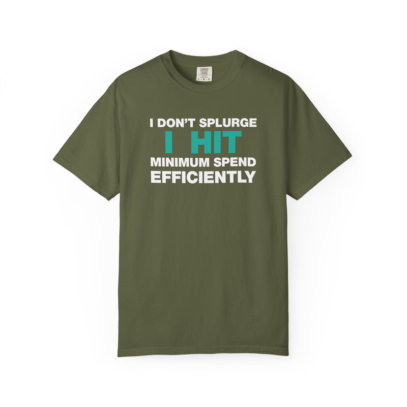 Load image into Gallery viewer, Minimum Spend Credit Card Bonus Point Miles Travel Teal T-shirt