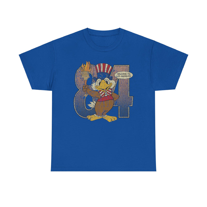Load image into Gallery viewer, Sam The Eagle 1984 Summer Olympics Mascot California T-shirt