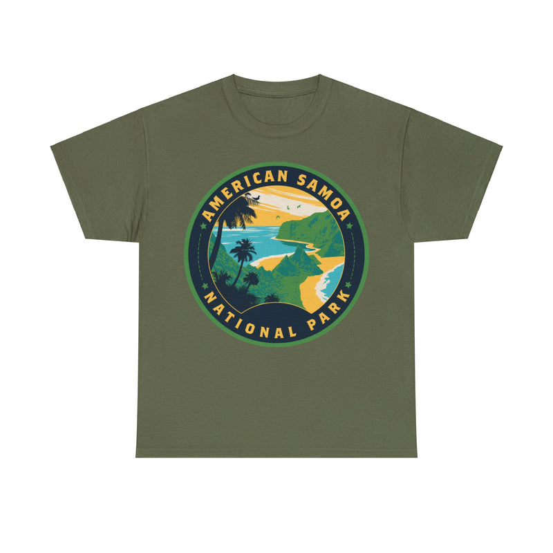 Load image into Gallery viewer, American Samoa National Park Round Logo T-shirt