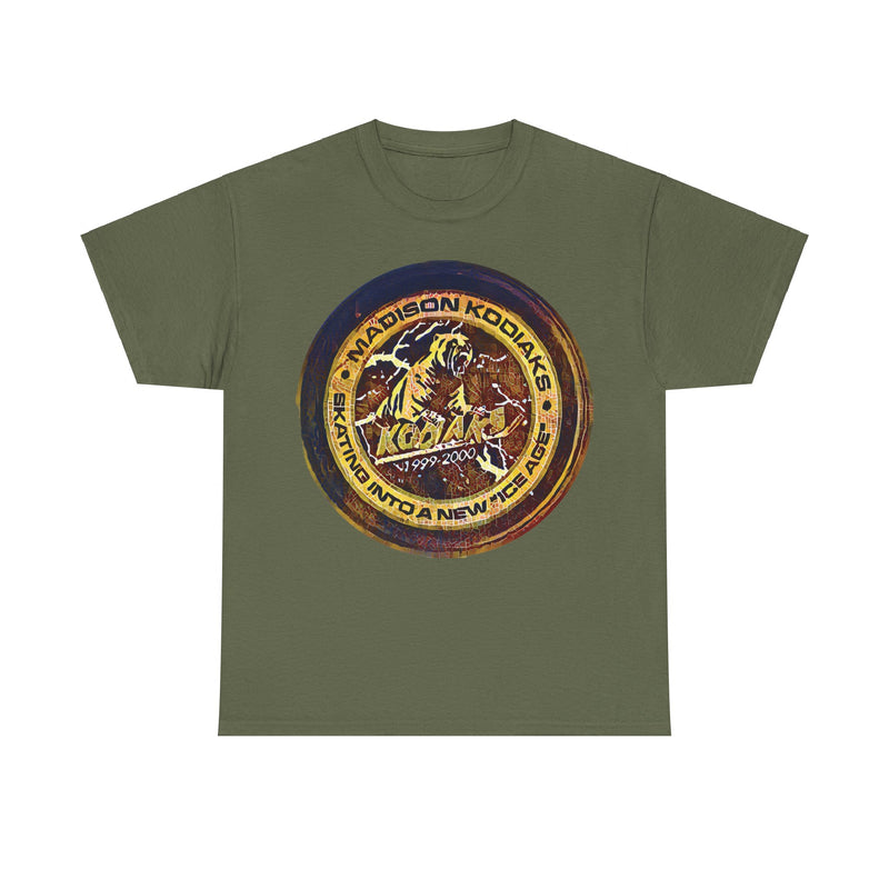 Load image into Gallery viewer, Madison Kodiaks Wisconsin Hockey Team T-shirt