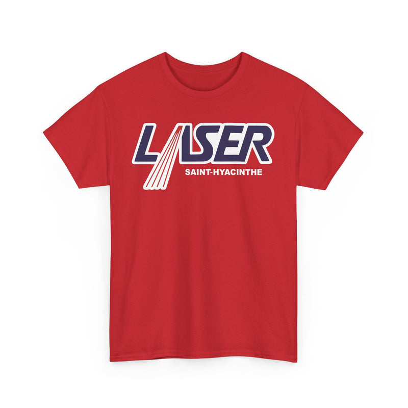 Load image into Gallery viewer, St. Hyacinthe Laser Quebec Canada Hockey 1989-1996 T-shirt