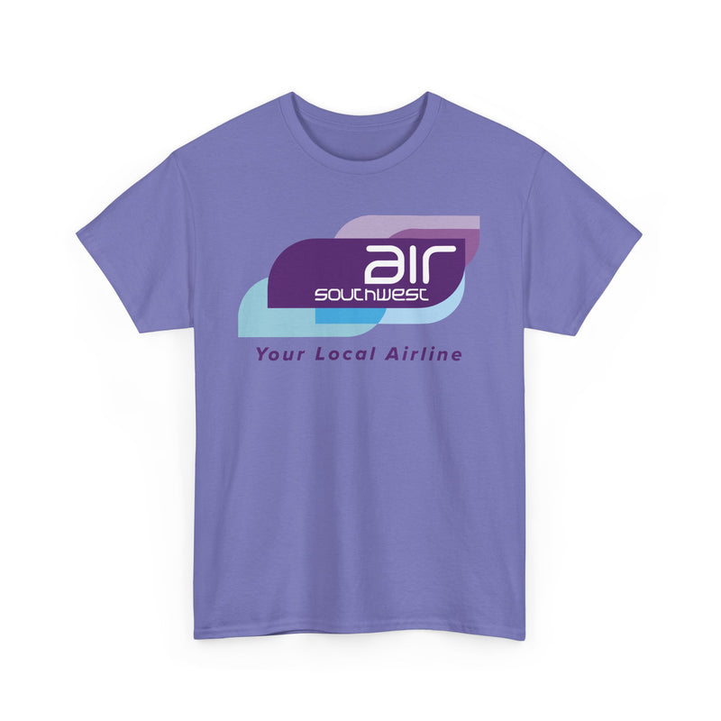 Load image into Gallery viewer, Air Southwest Your Local Airline Vintage British Regional Carrier Logo T-shirt