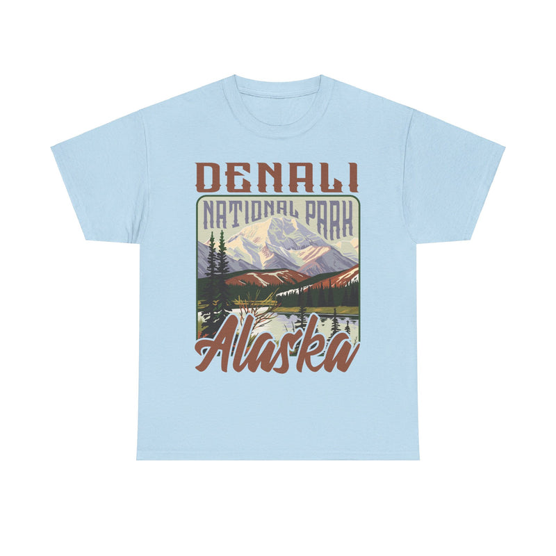 Load image into Gallery viewer, Denali National Park Alaska Poster Print T-shirt