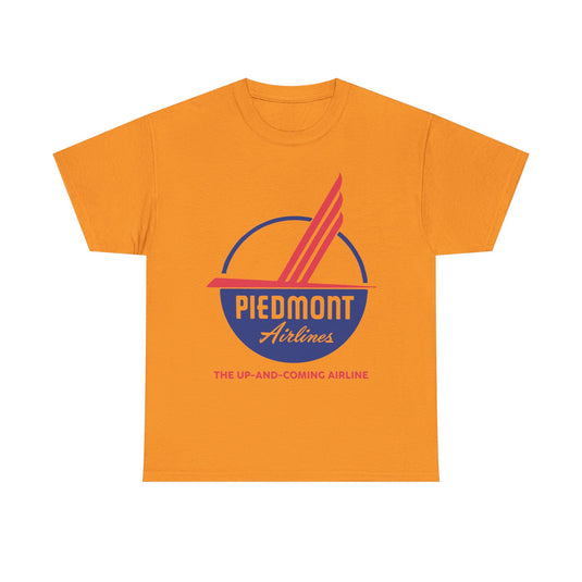 Piedmont Airlines Red White Blue Wing Up And Coming T-shirt