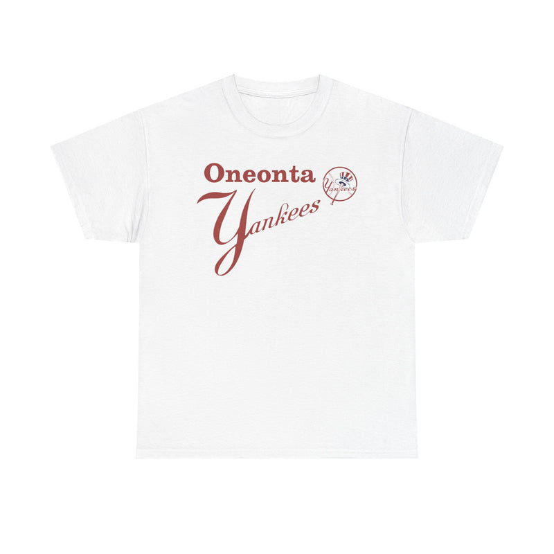 Load image into Gallery viewer, Oneonta Yankees 1967-1998 New York-Penn League Baseball T-shirt