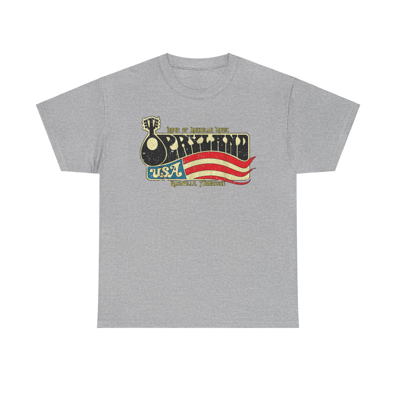 Load image into Gallery viewer, Music Opryland USA 1972 Nashville Music T-shirt