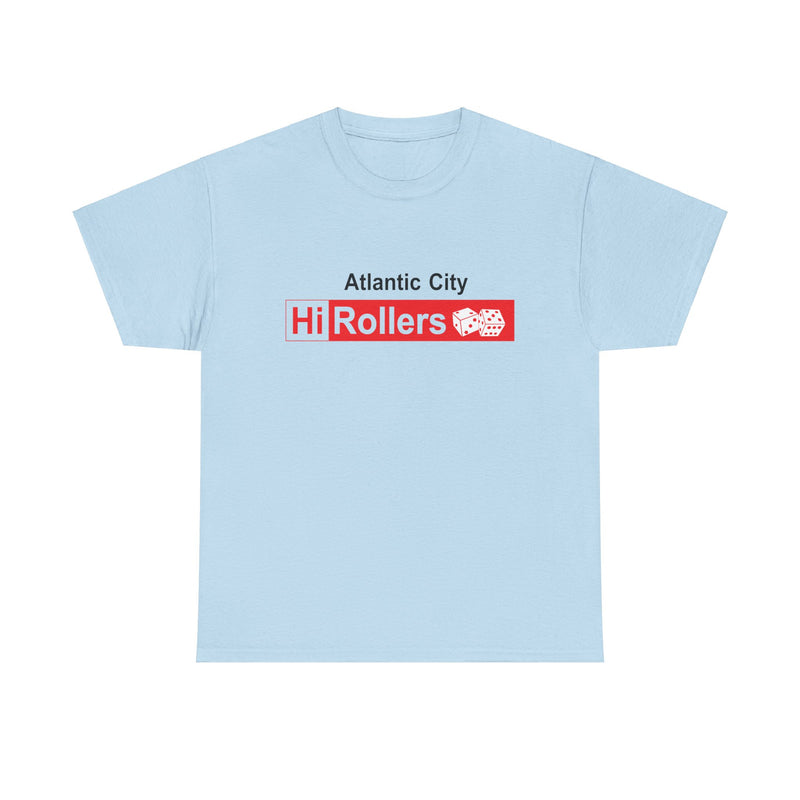 Load image into Gallery viewer, Atlantic City Hi Rollers CBA New Jersey Basketball T-shirt