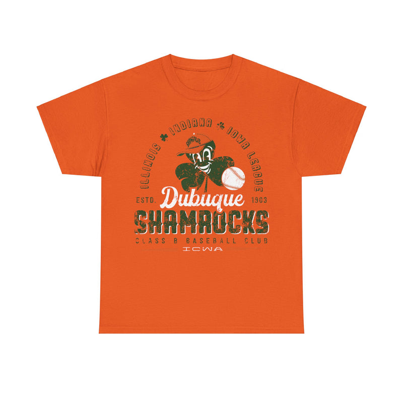 Load image into Gallery viewer, Dubuque Shamrocks Est 1903 Iowa Baseball T-shirt