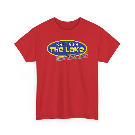 KRLT 93.9 The Lake T-Shirt - Radio Station Logo Tee - Rock Music