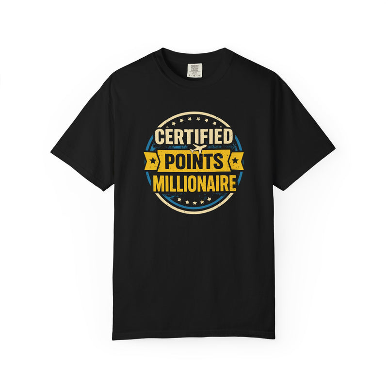 Load image into Gallery viewer, Certified Points Millionaire Credit Card Points Travel T-shirt